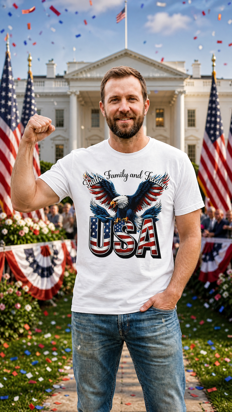 We The People 1776-2026 T-Shirt - US America 250 Years Semiquincentennial Patriotic Apparel