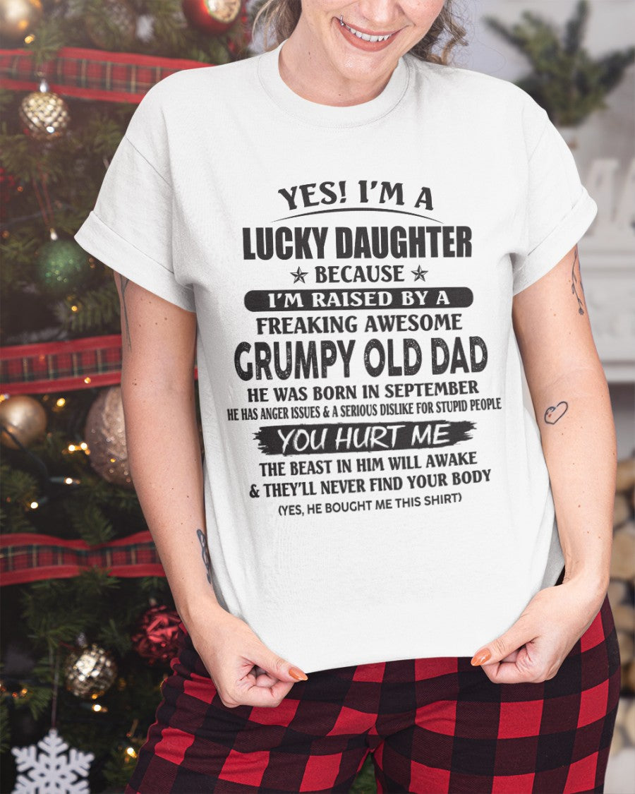 FAMTEES24H September Lucky Daughter Graphic Print Apparel Collection