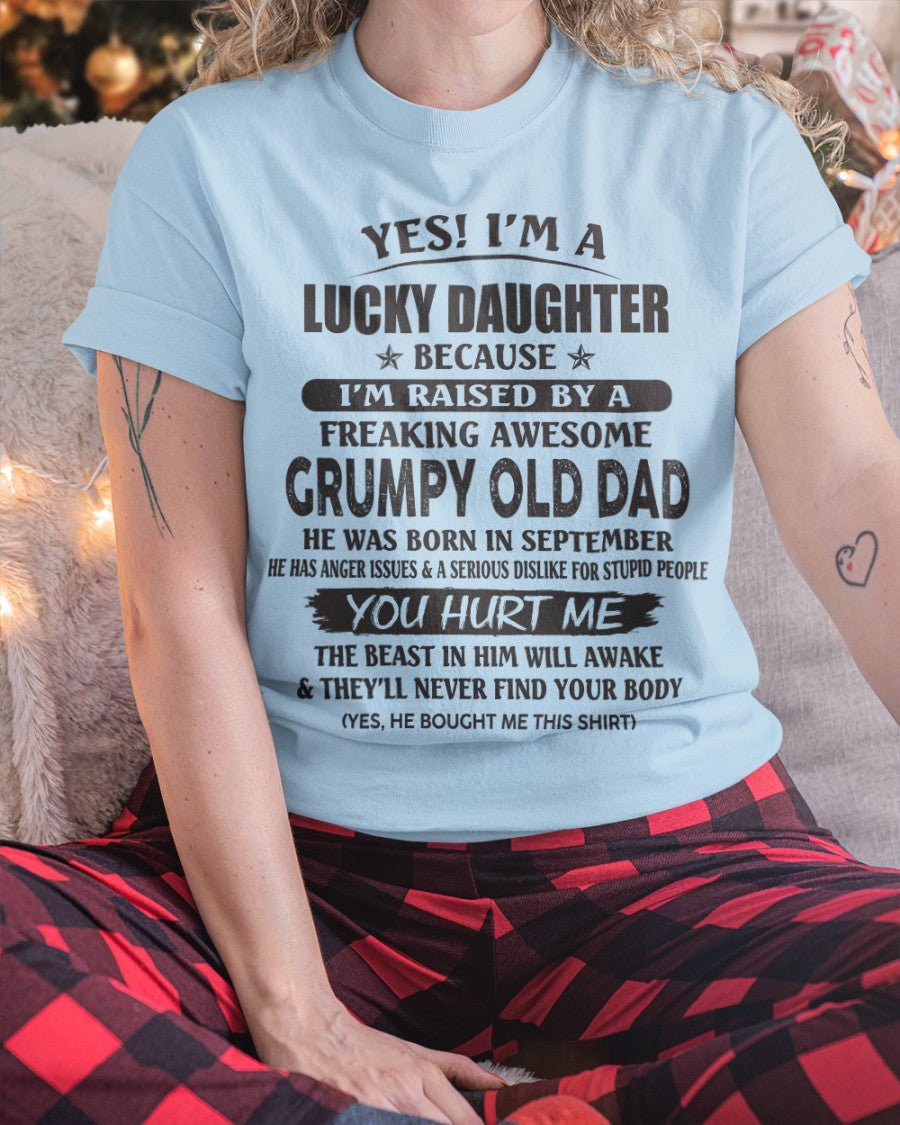 FAMTEES24H September Lucky Daughter Graphic Print Apparel Collection