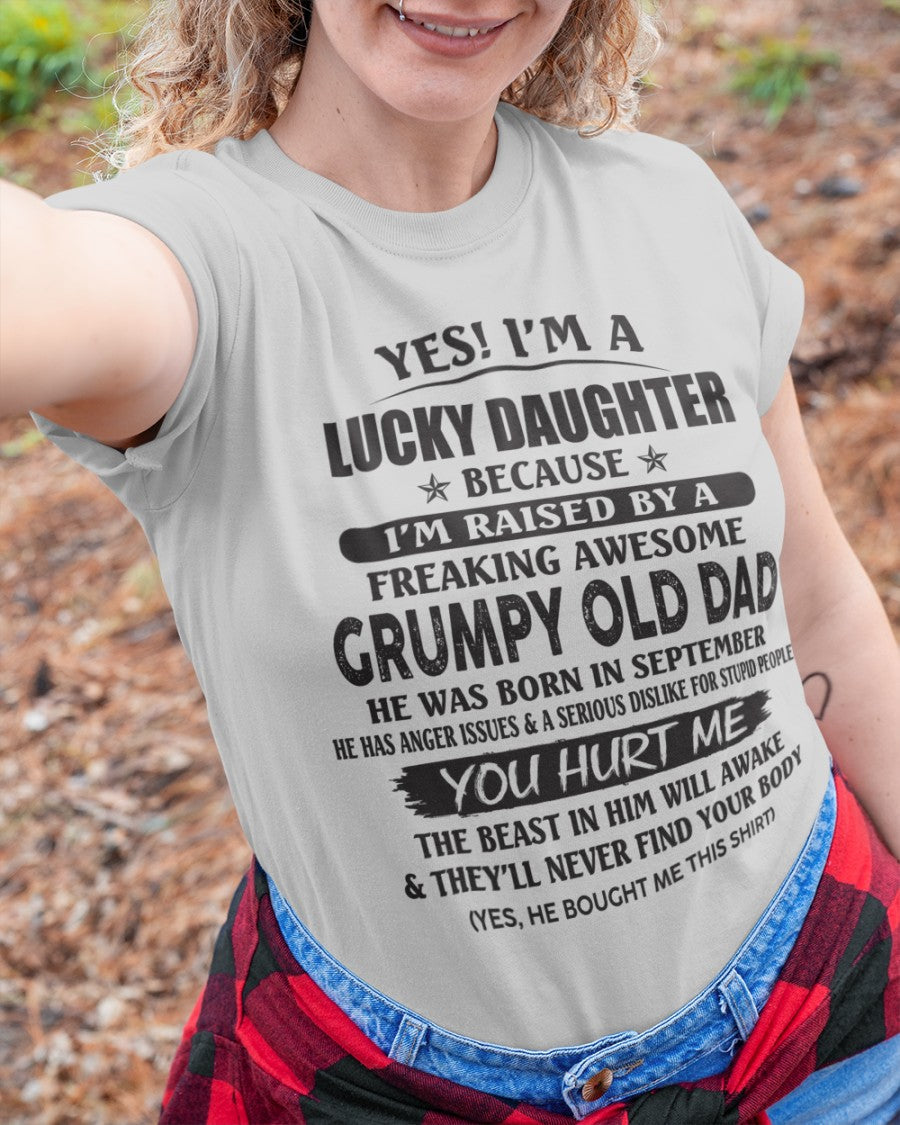FAMTEES24H September Lucky Daughter Graphic Print Apparel Collection