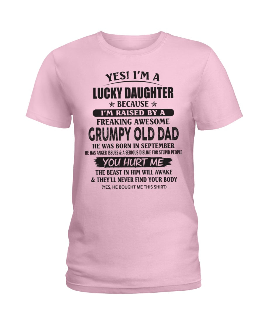 FAMTEES24H September Lucky Daughter Graphic Print Apparel Collection